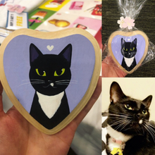 Load image into Gallery viewer, COMMISSION: Gouache Portraits on Wood