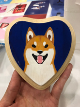 Load image into Gallery viewer, COMMISSION: Gouache Portraits on Wood