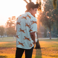 Load image into Gallery viewer, White Tiger Button Up