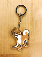 Load image into Gallery viewer, Blurry Red Shiba Inu Food Charms
