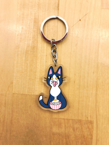 Tux Food Thief Cat Charms